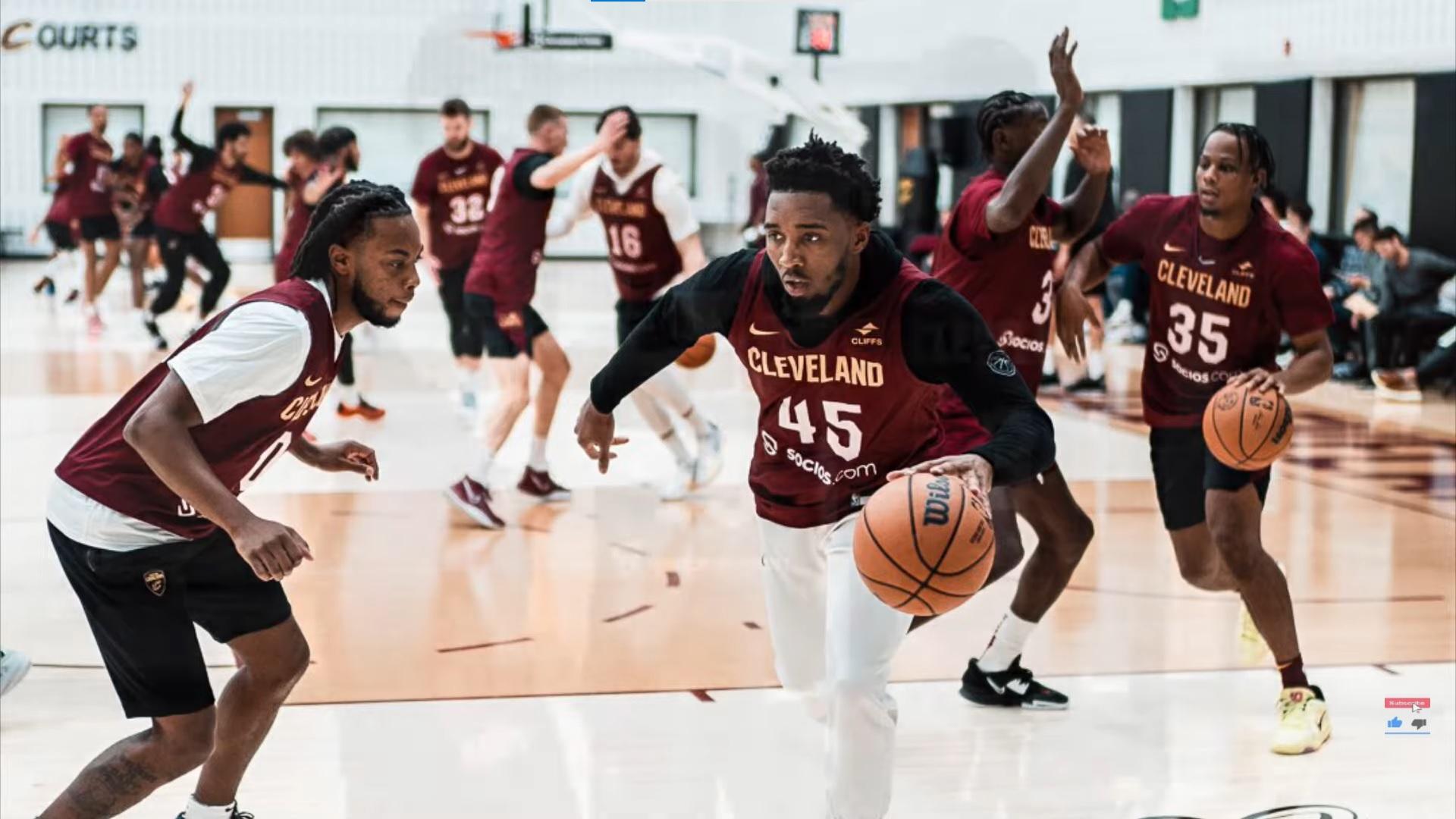 Darius Garland Donovan Mitchell 30.09.22