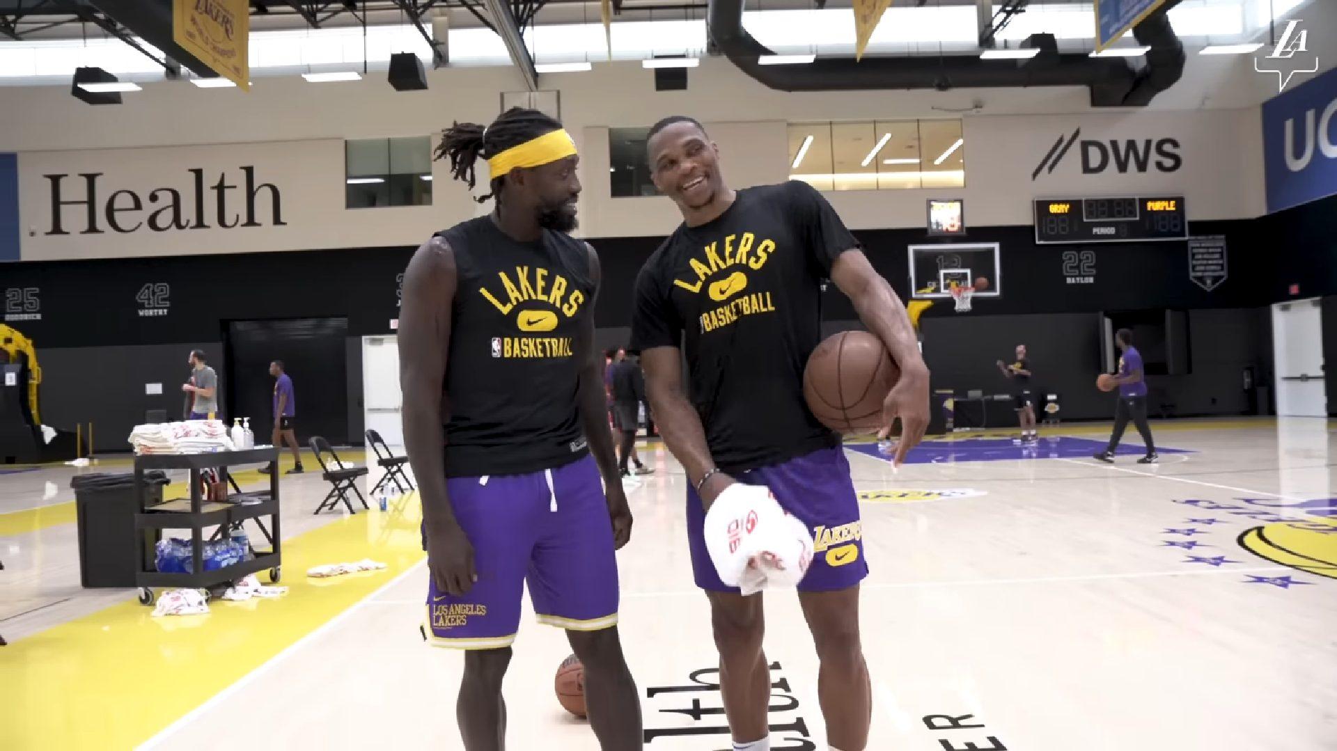 Patrick Beverley Russell Westbrook Lakers 30 septembre 2022