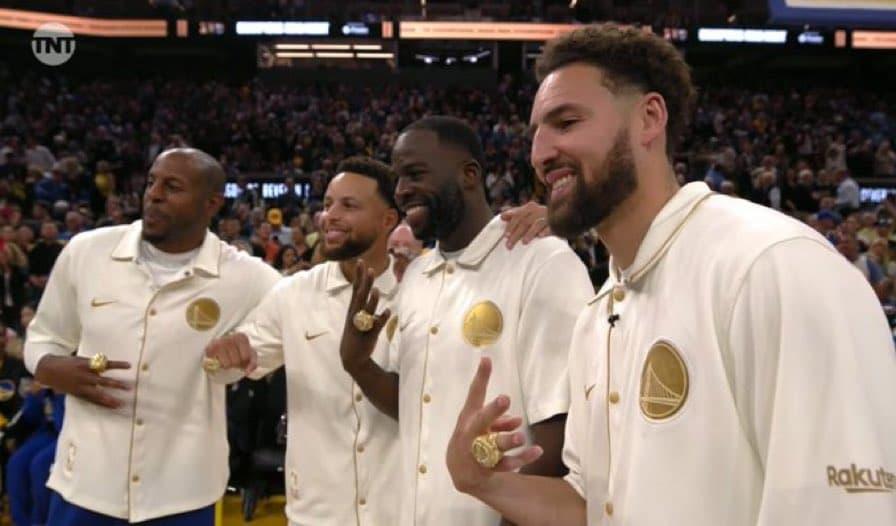 Warriors bague 19 octobre 2022