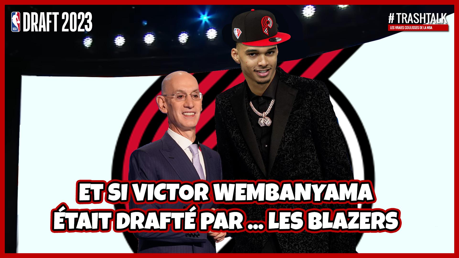 Couverture destination NBA Victor Wembanyama Blazers 2 novembre 2022
