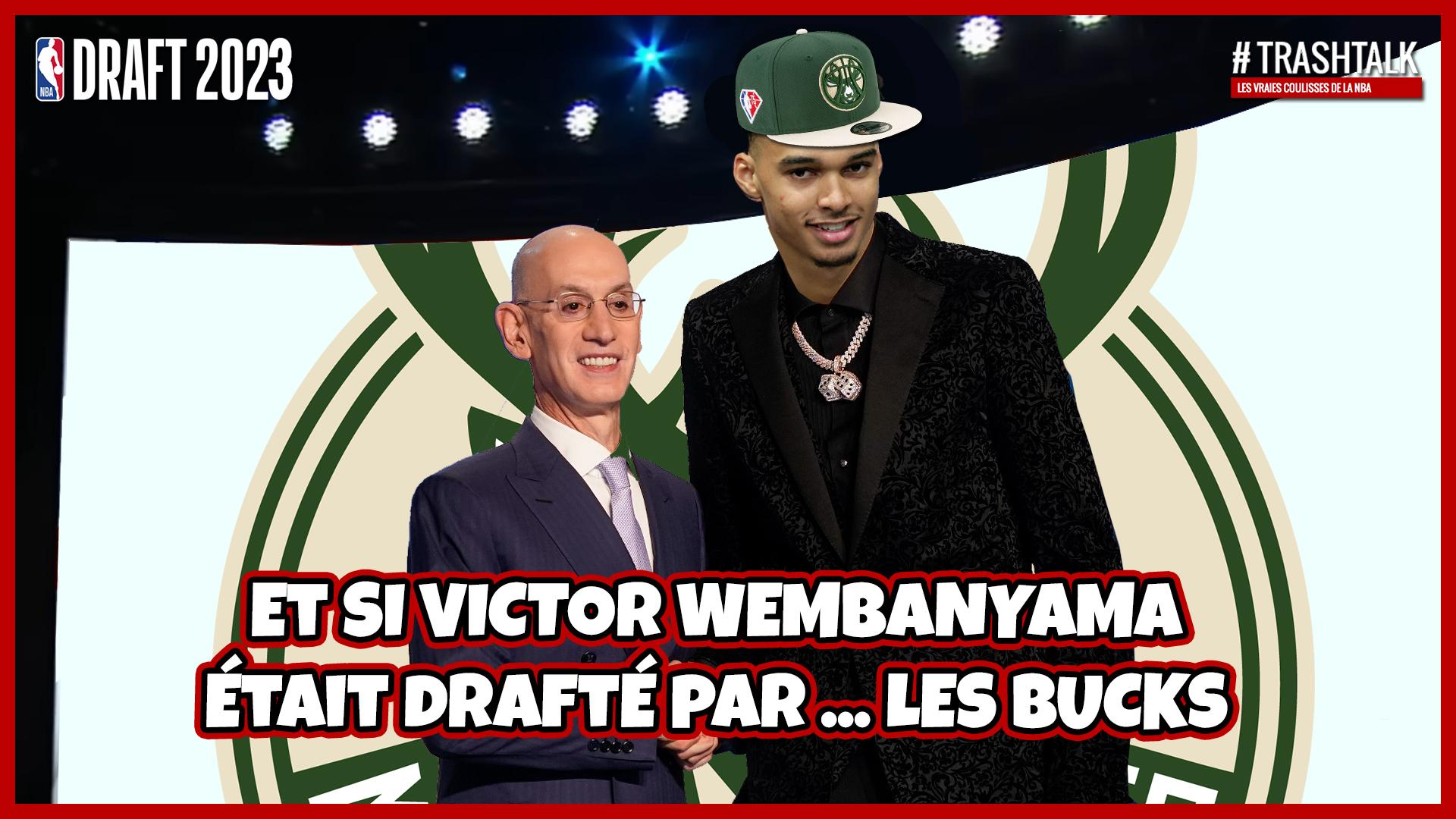 Couverture destination NBA Victor Wembanyama Bucks 2 novembre 2022