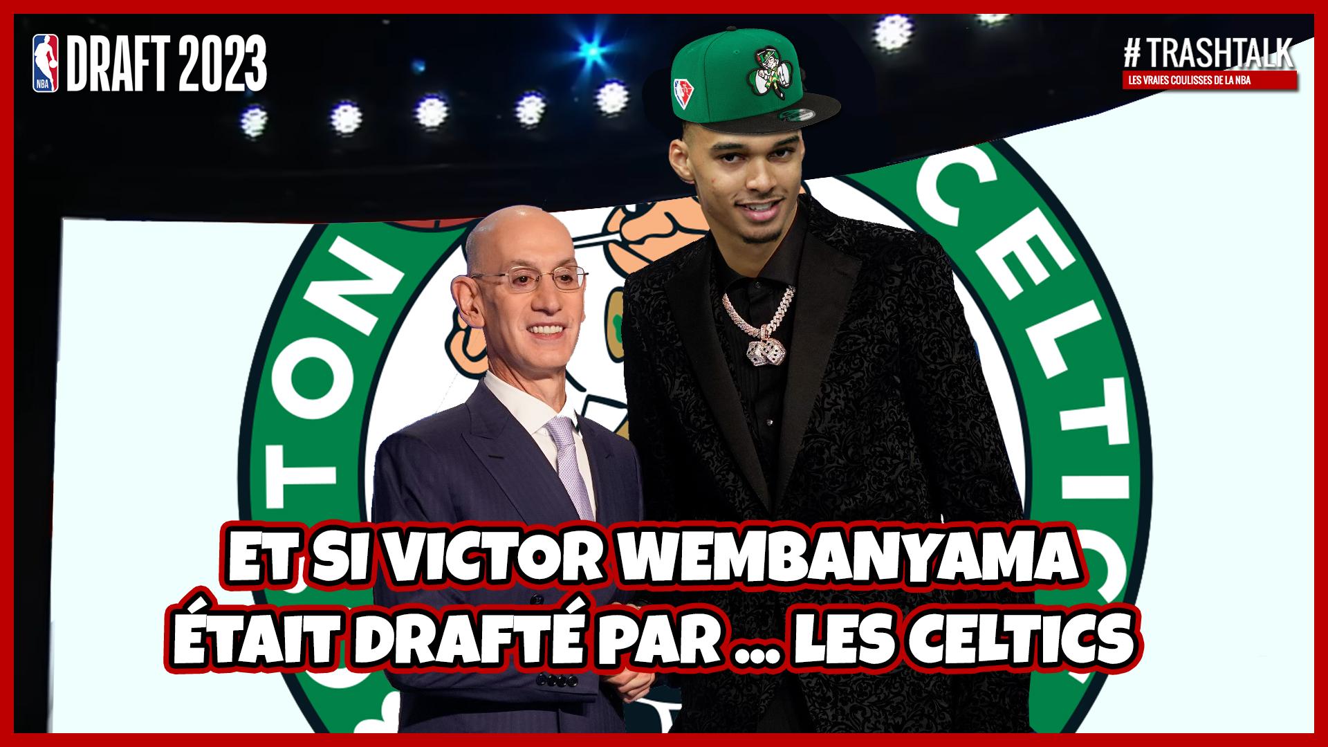 Couverture destination NBA Victor Wembanyama Celtics 2 novembre 2022