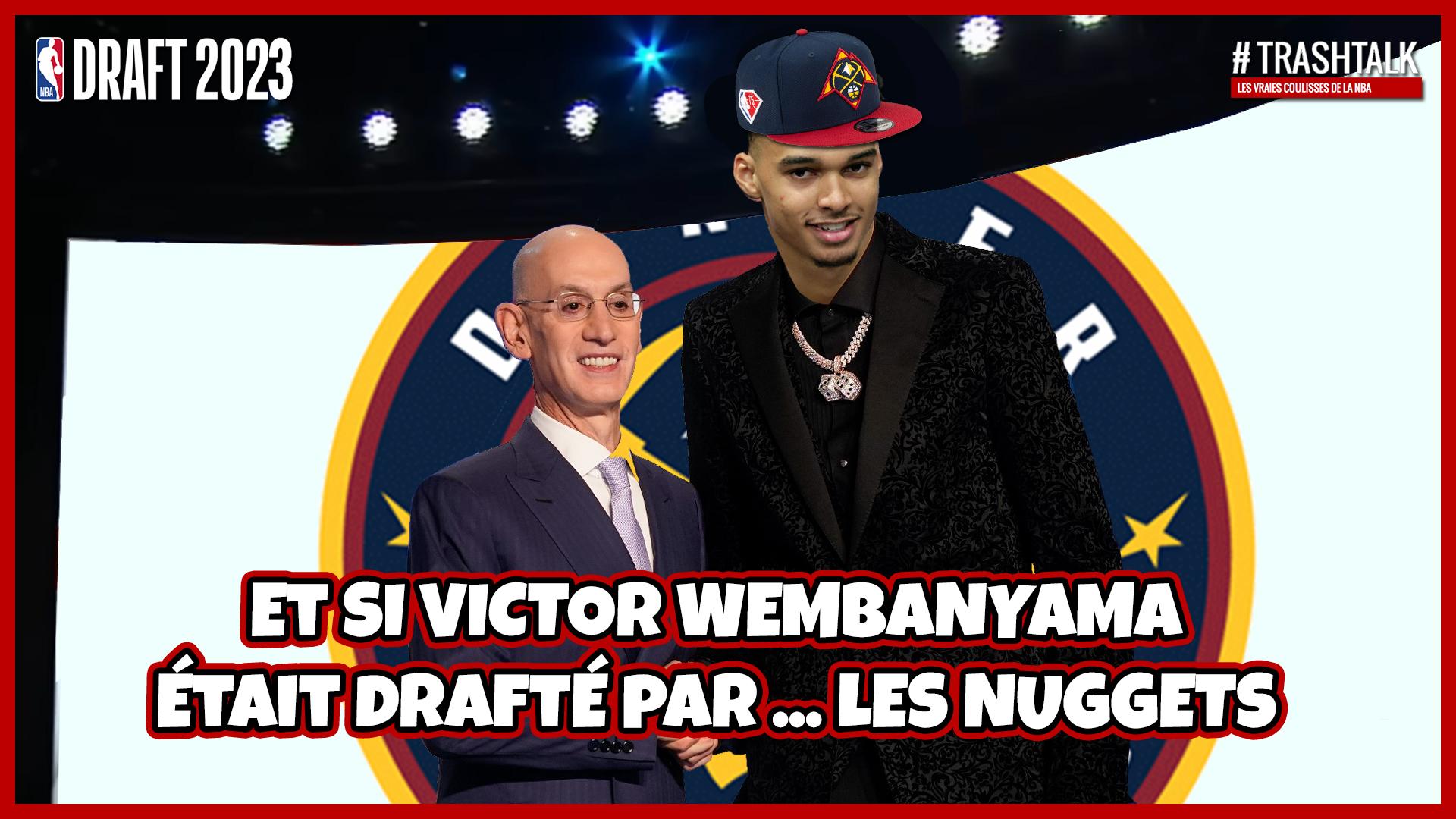 Couverture destination NBA Victor Wembanyama Nuggets 2 novembre 2022