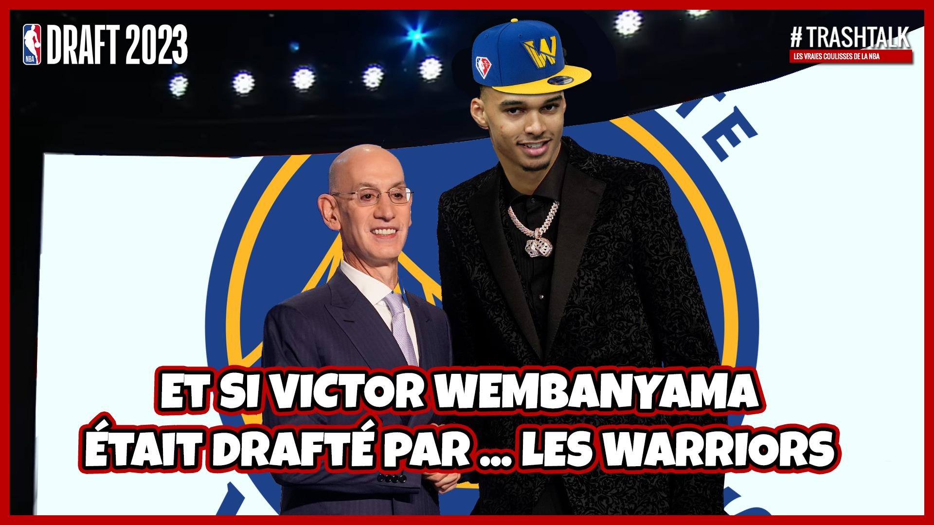 Couverture destination NBA Victor Wembanyama Warriors 2 novembre 2022