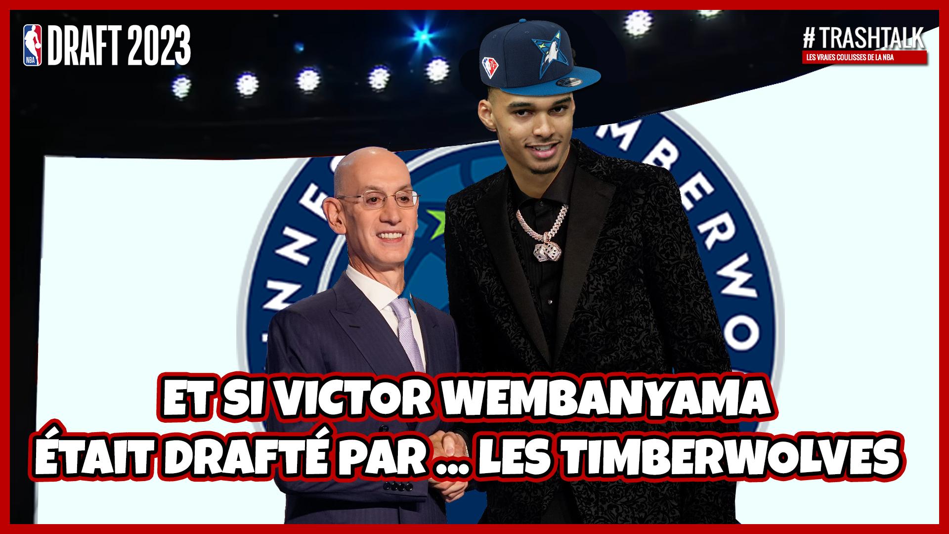 Couverture destination NBA Victor Wembanyama Wolves 2 novembre 2022