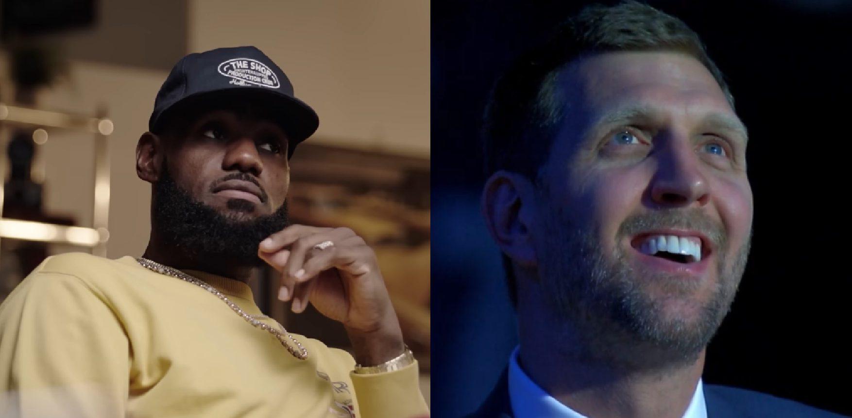 LeBron James Dirk Nowitzki 26 décembre 2022