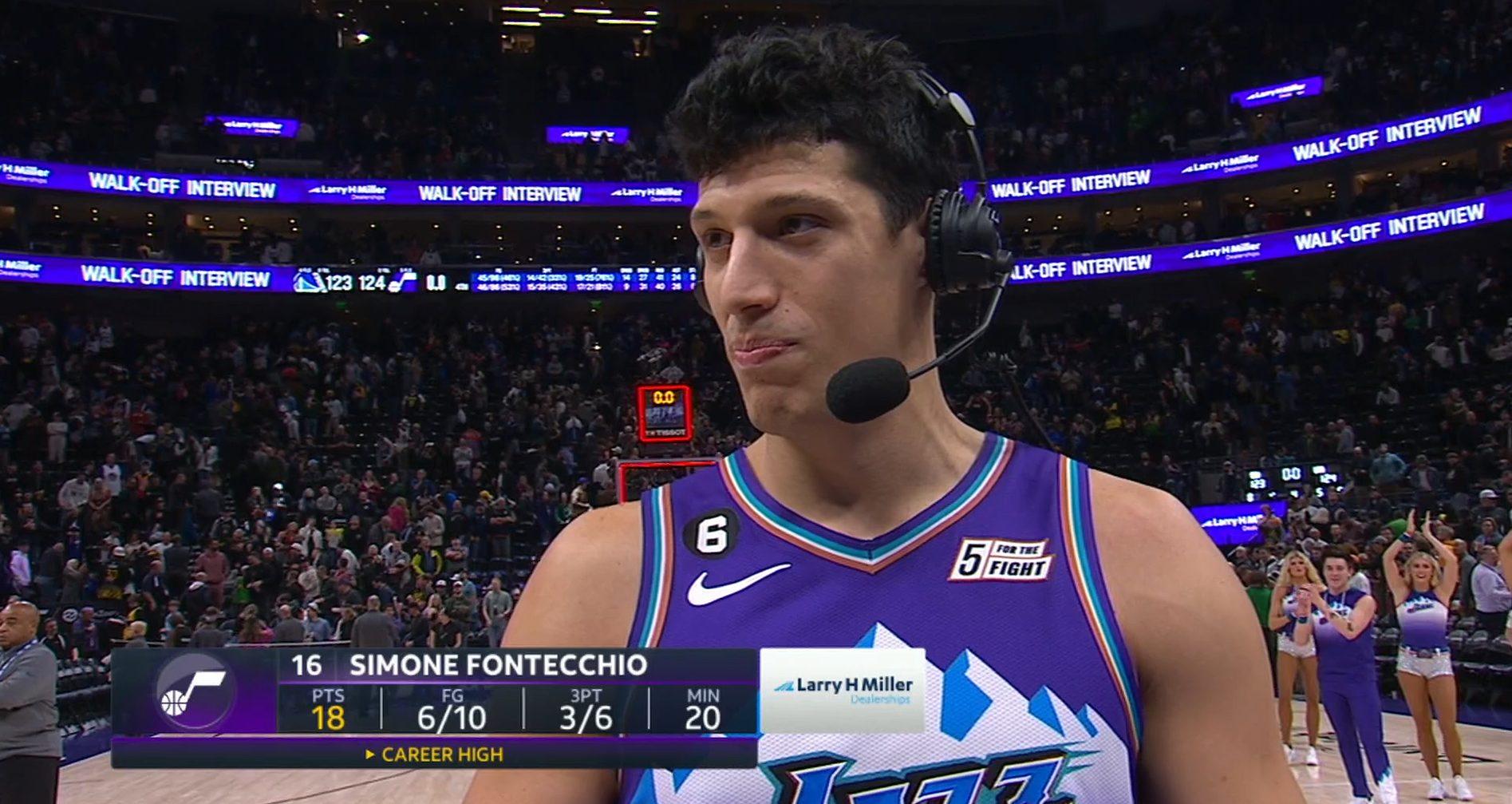 Simone Fontecchio 8 décembre 2022