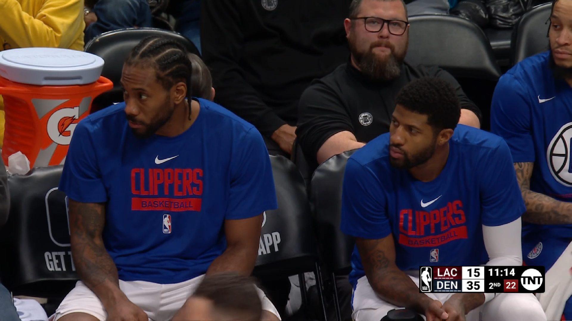 Kawhi Leonard Paul George Clippers TrashTalk Fantasy League 6 janvier 2023 NBA