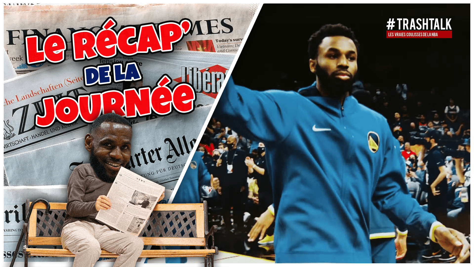 Récap de la journée Andrew Wiggins Warriors 7 janvier 2023