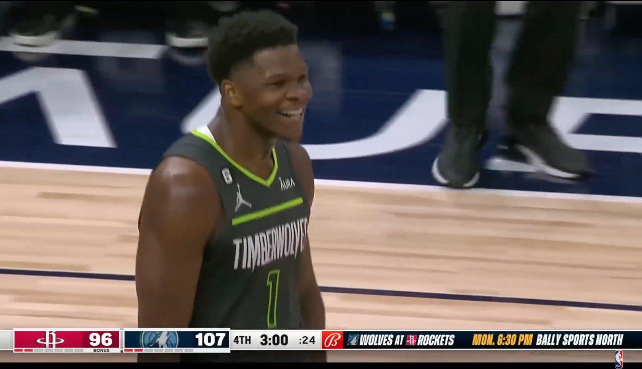 Anthony Edwards 3 février 2023