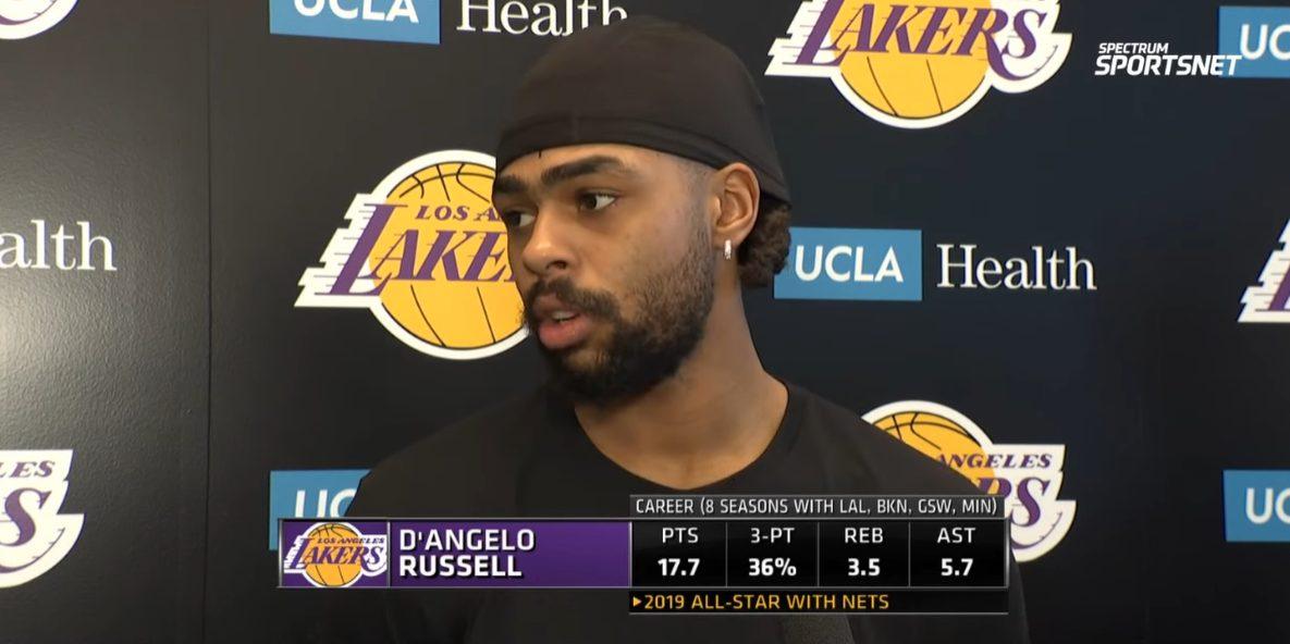 D'Angelo Russell Lakers 11 février 2023