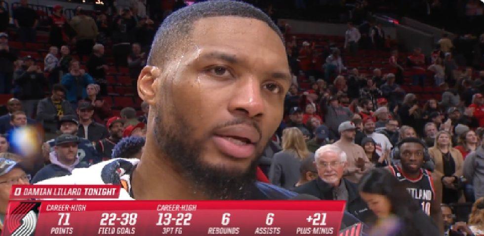 Damian Lillard TTFL 27 février 2023