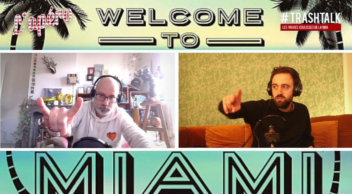 Apéro TrashTalk Miami Heat 15 mars 2023
