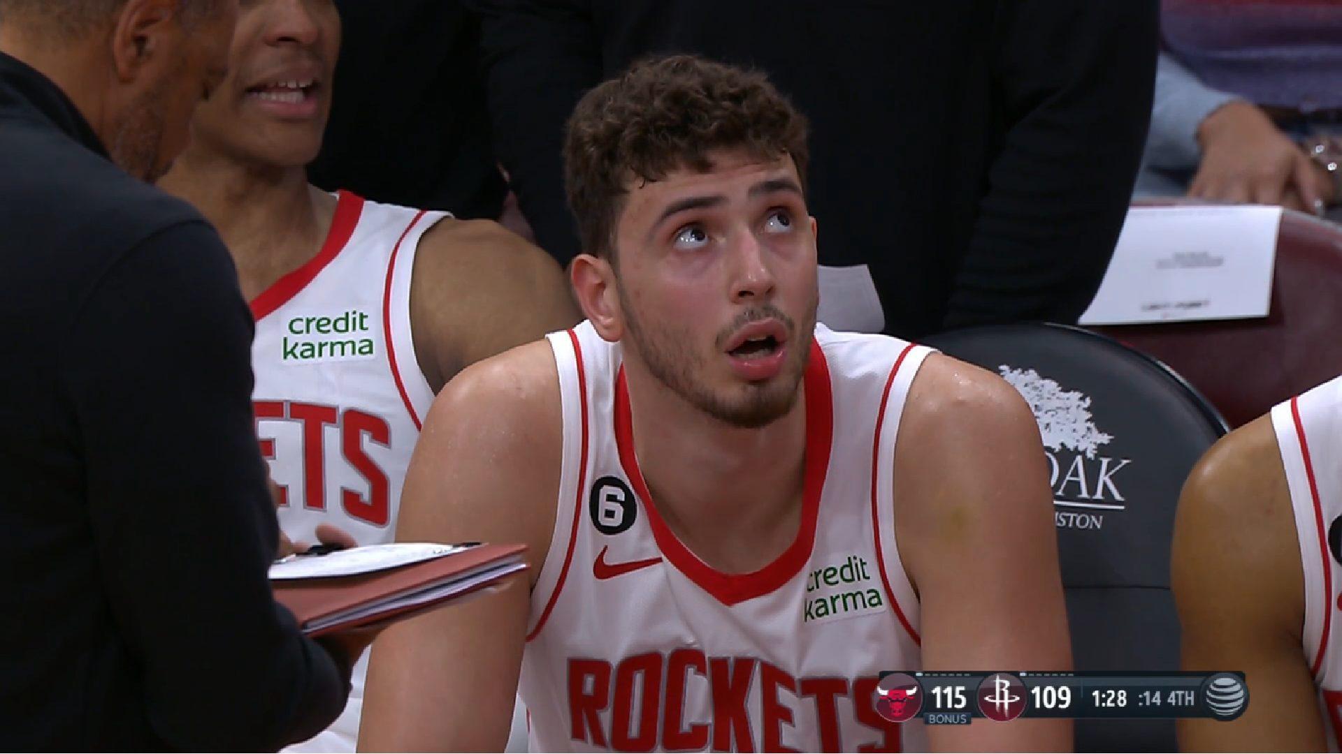 Course au tanking et à la Draft Rockets Alperen Sengun 12 mars 2023