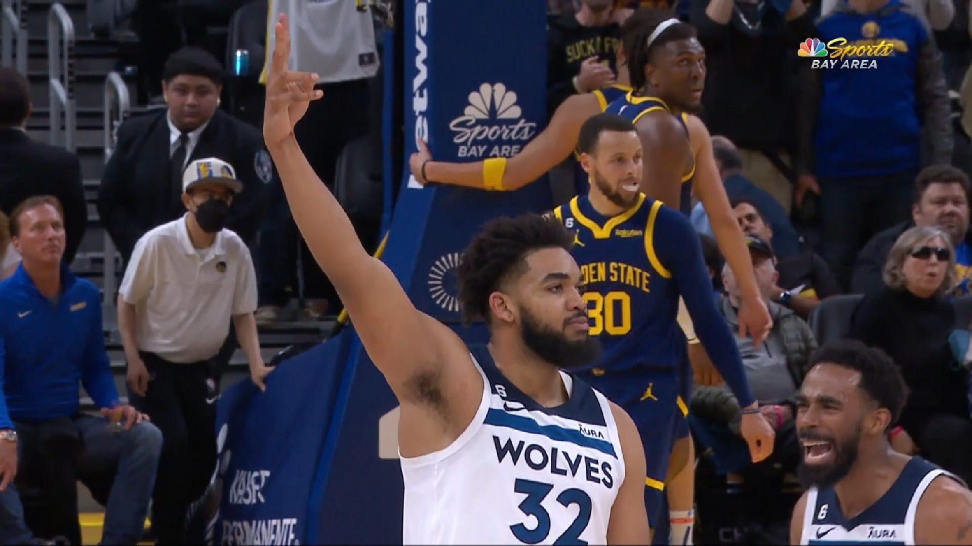 Karl-Anthony Towns Wolves 27 mars 2023