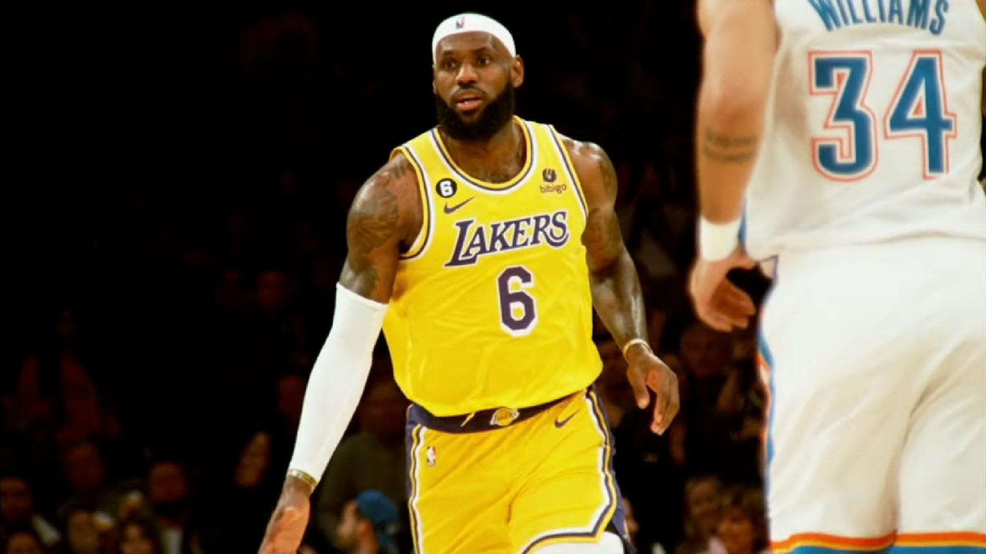 LeBron James Lakers 10 février 2023