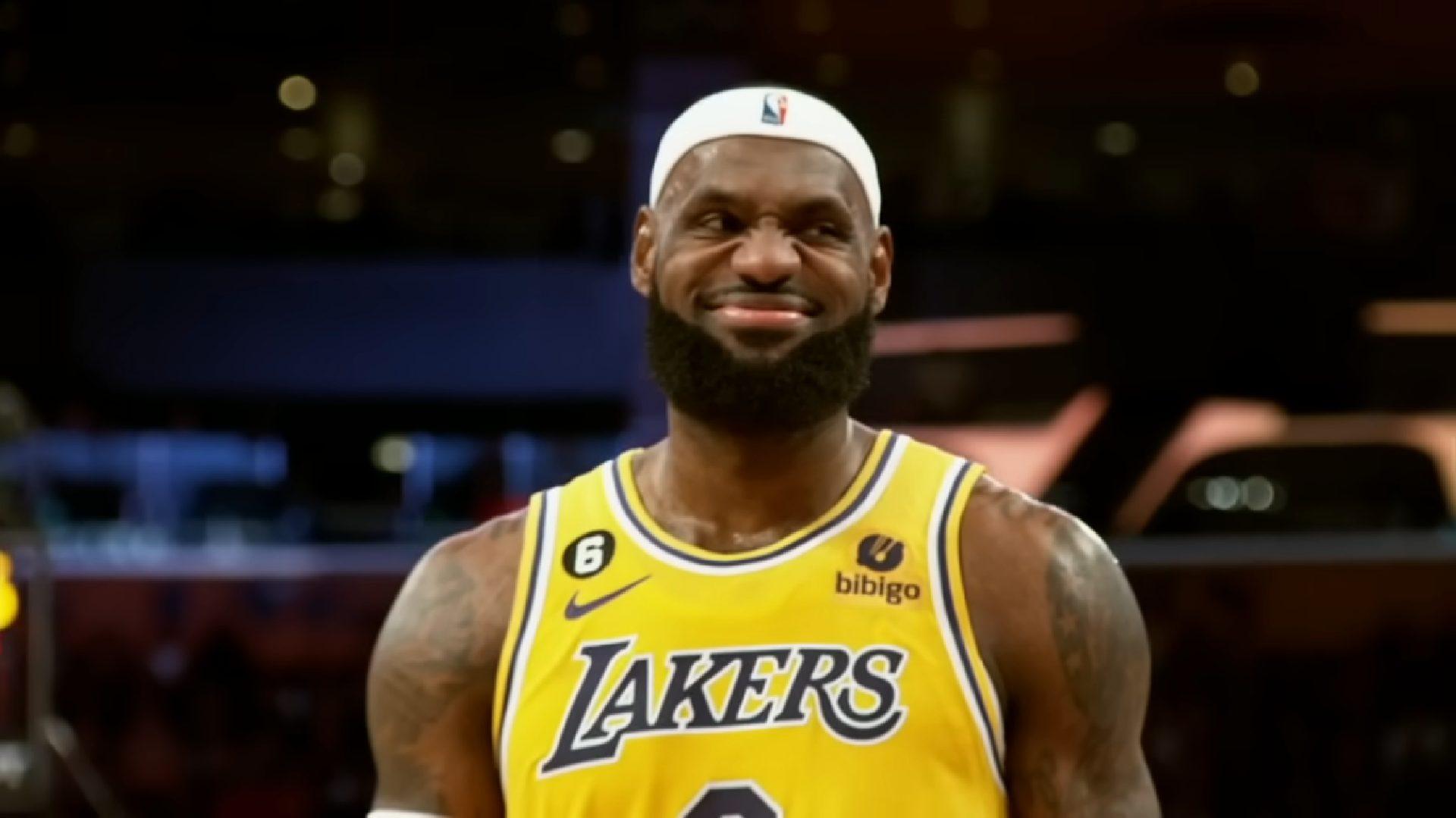 LeBron James Lakers 20 février 2023