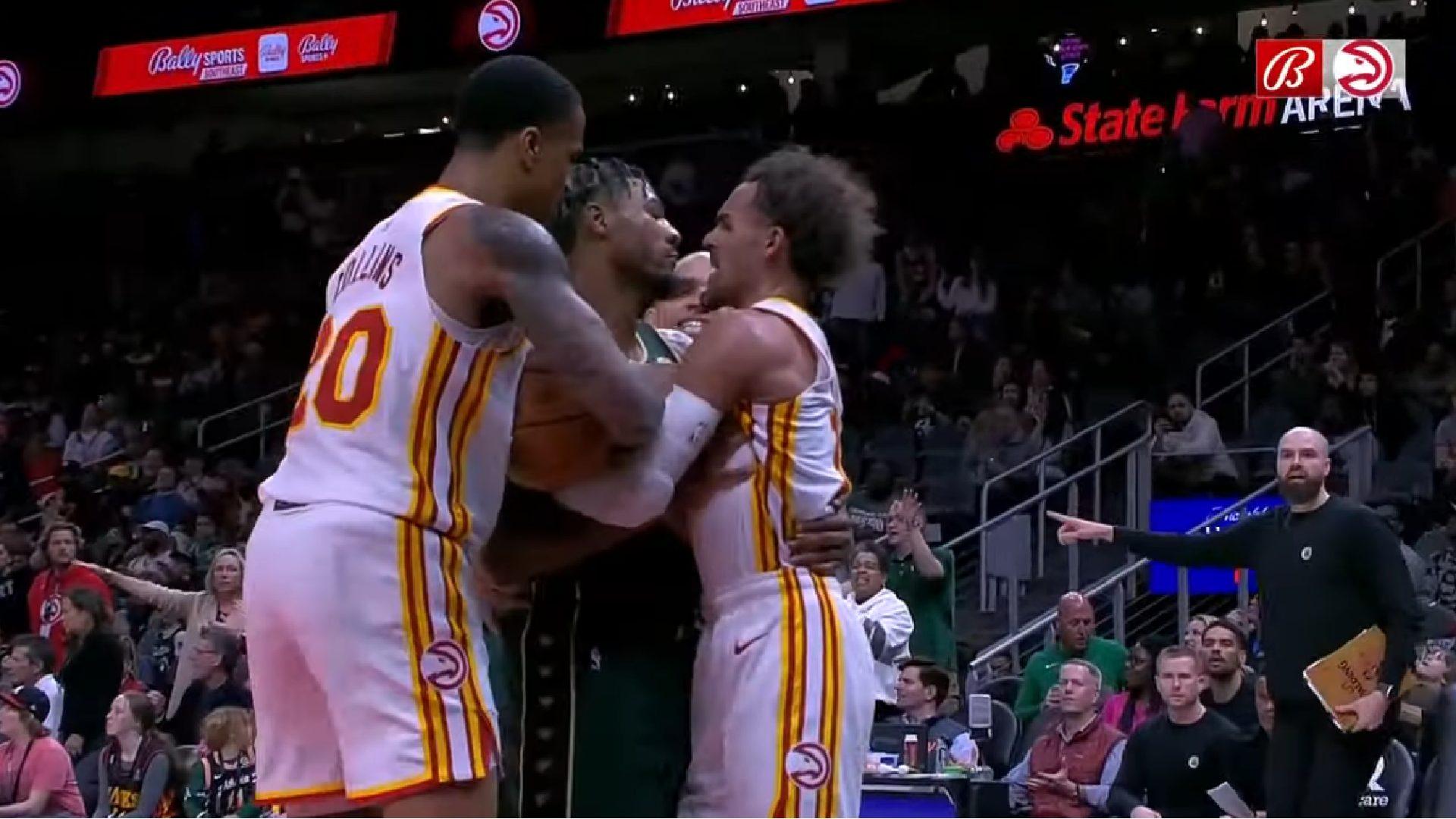 Marcus Smart Trae Young 12 mars 2023