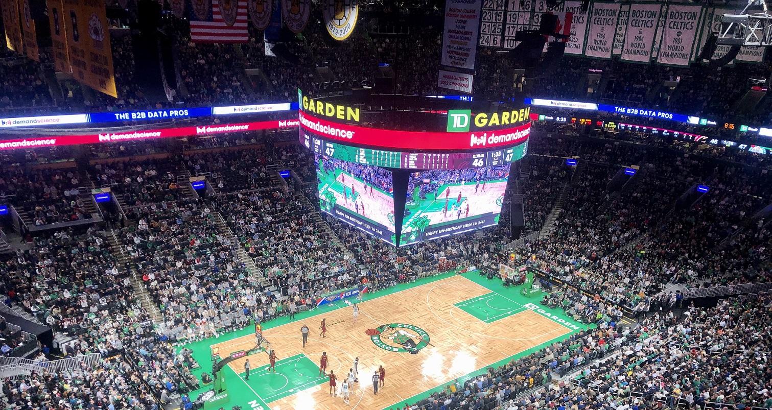 TD Garden Celtics
