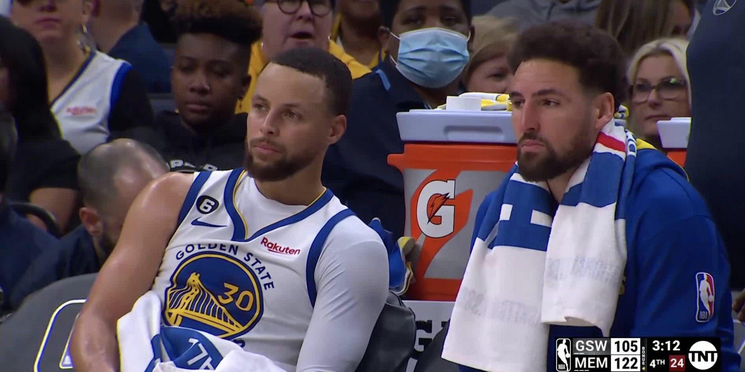 warriors stephen curry klay thompson