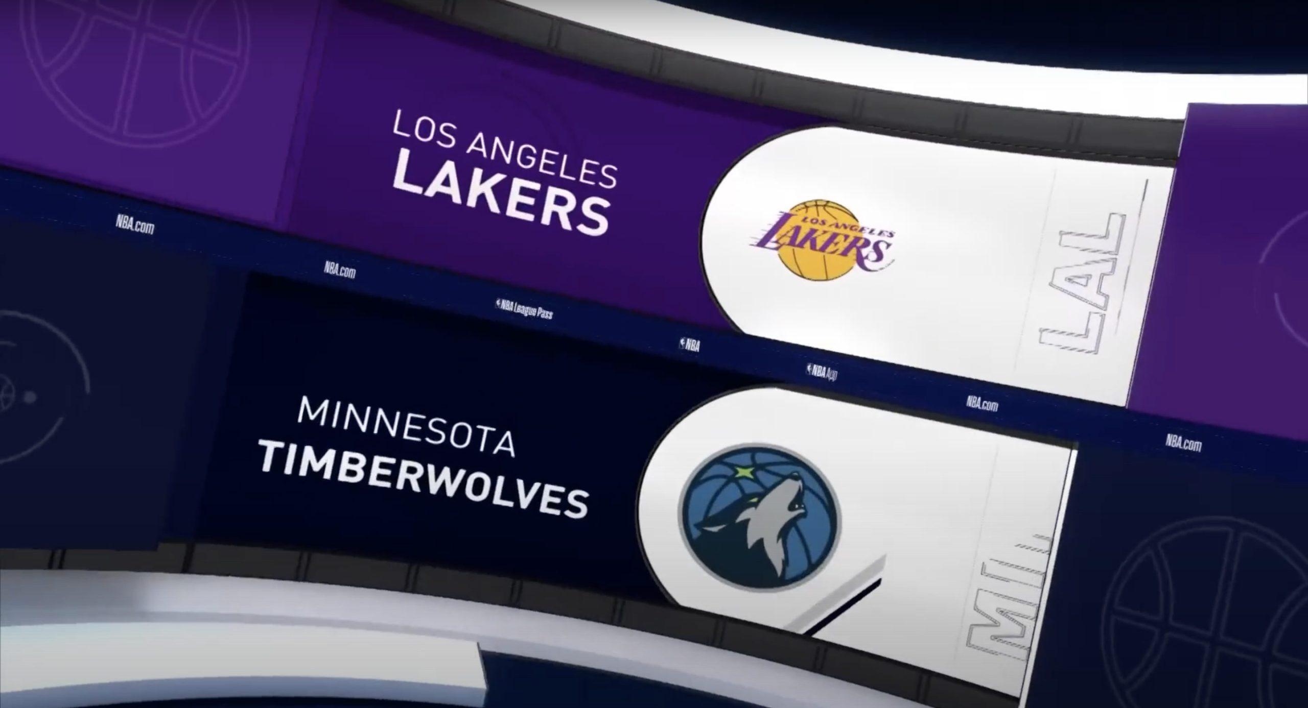 Lakers Wolves