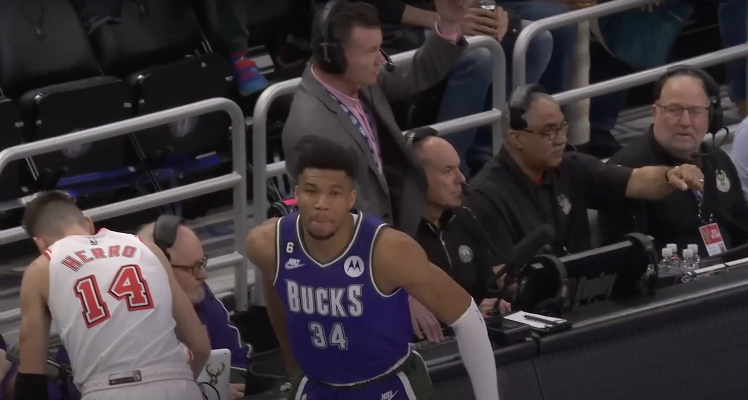 Giannis Bucks Heat