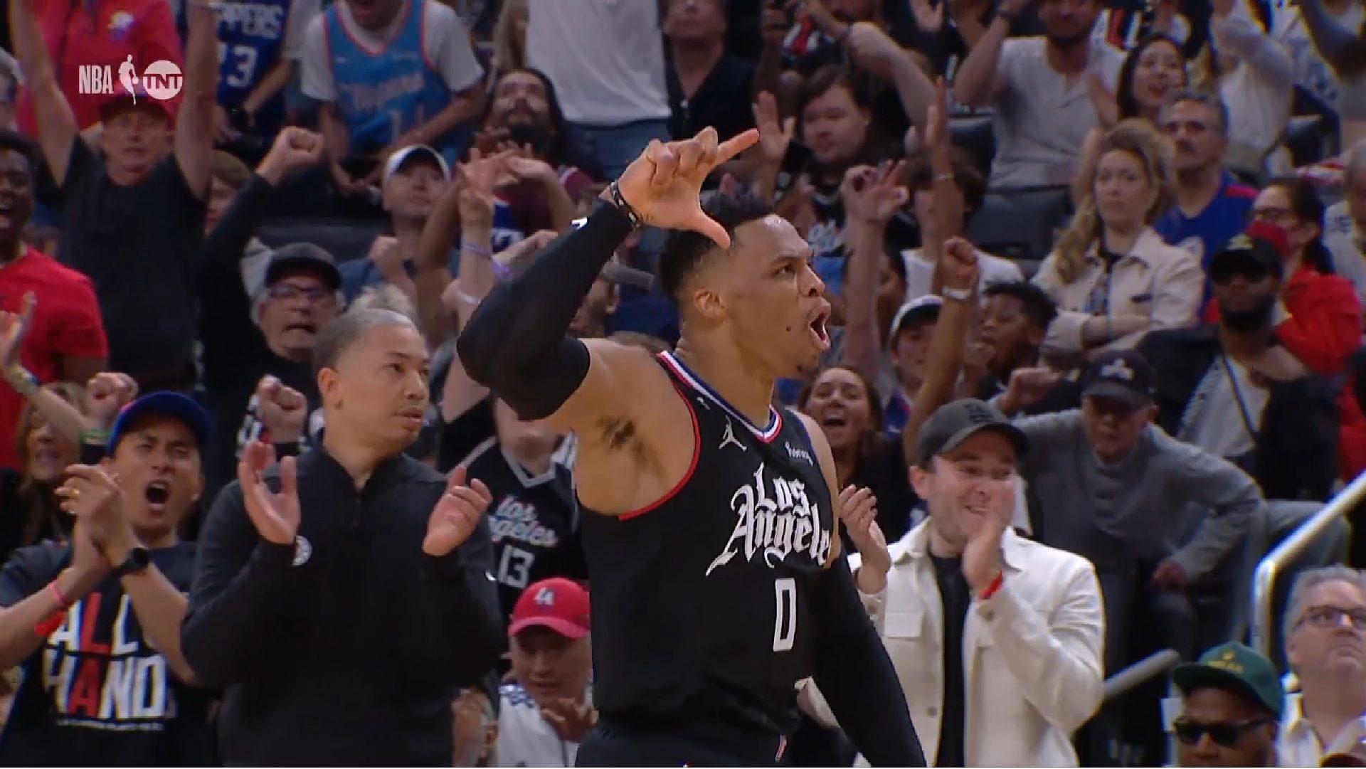 Russell Westbrook Clippers 23 avril 2023