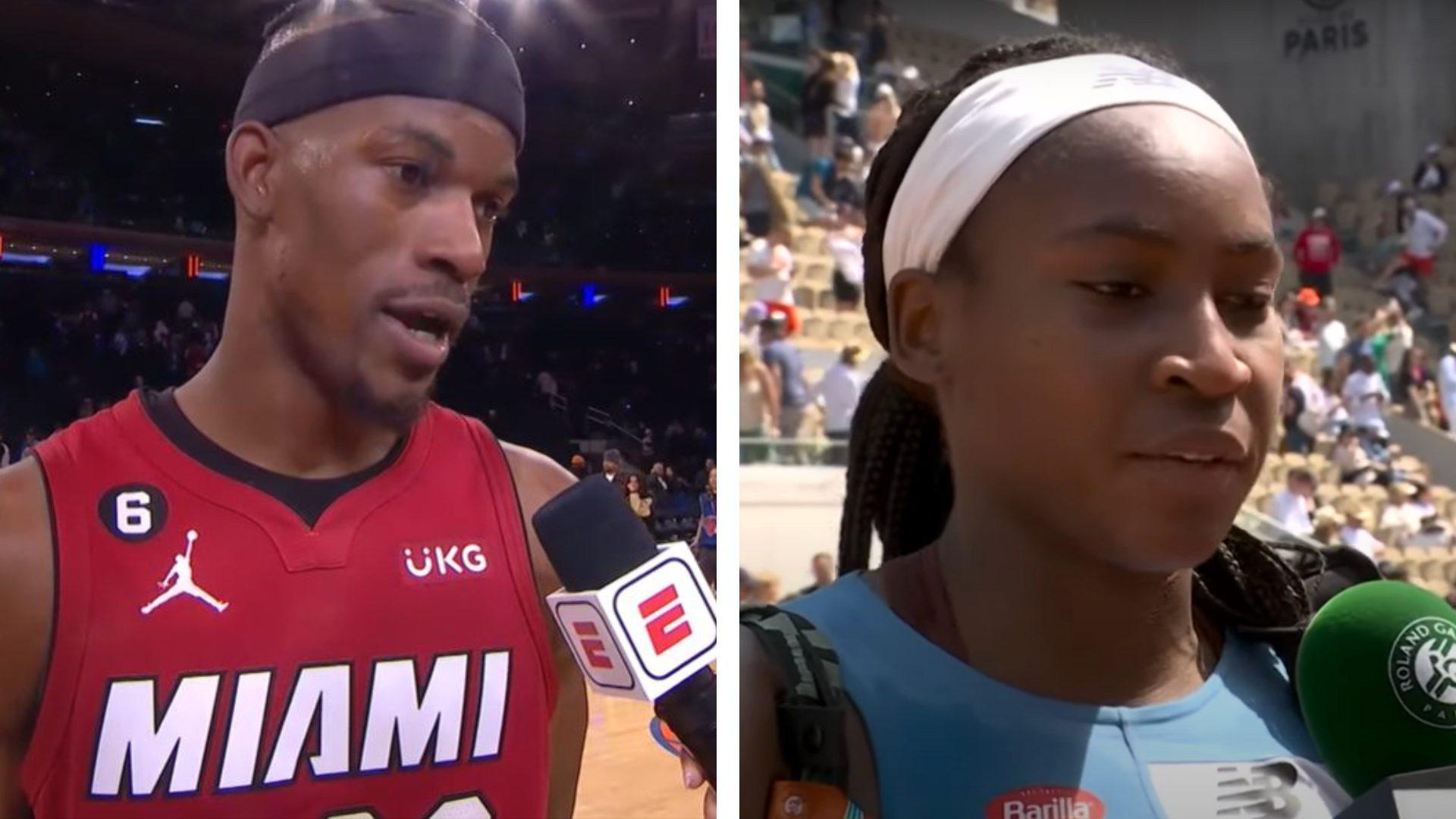 Jimmy Butler Coco Gauff