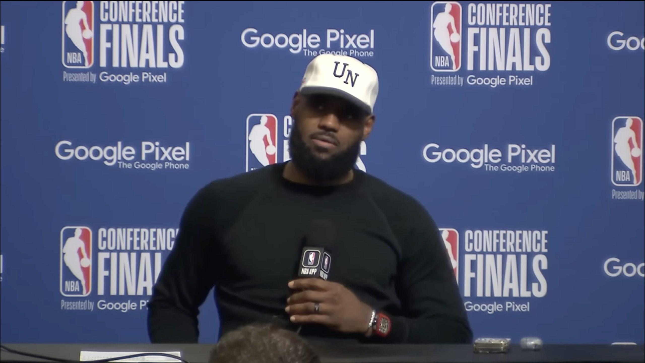 LeBron James. 24/05/23