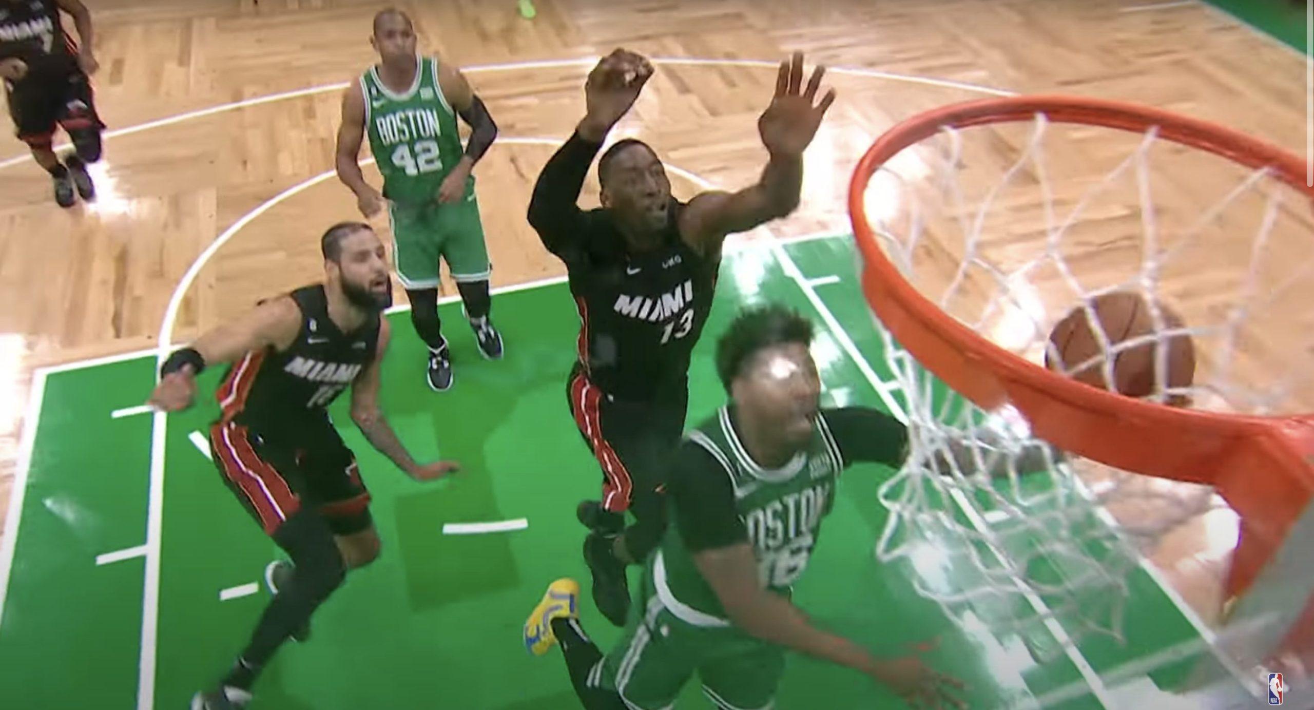 Al Horford Marcus Smart Celtics Heat