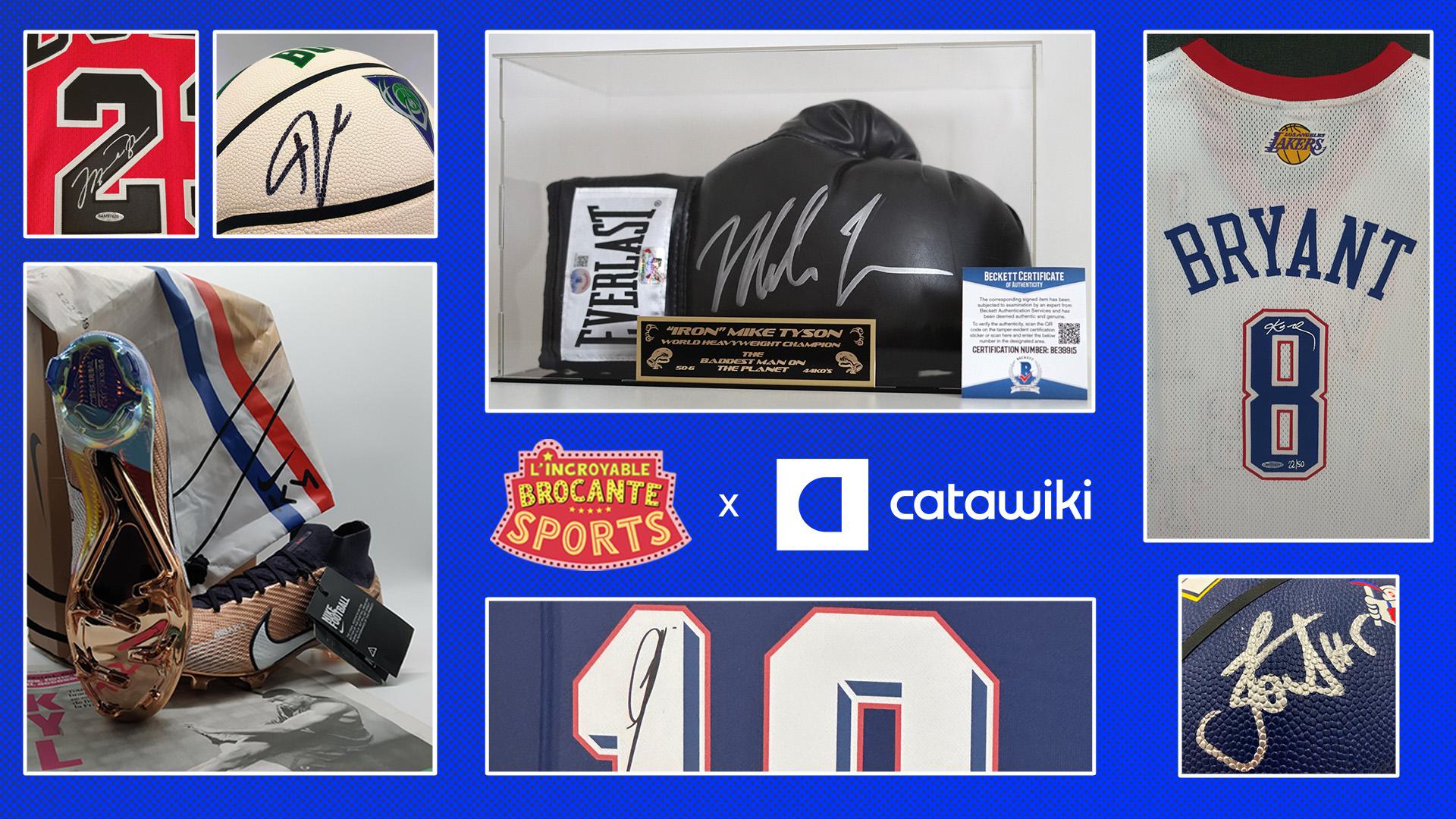 Couverture vente en ligne Incroyable Brocante Sports x Catawiki 18 mai 2023
