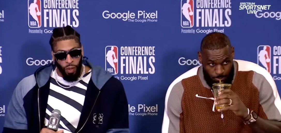 LeBron James Anthony Davis 19 mai 2023