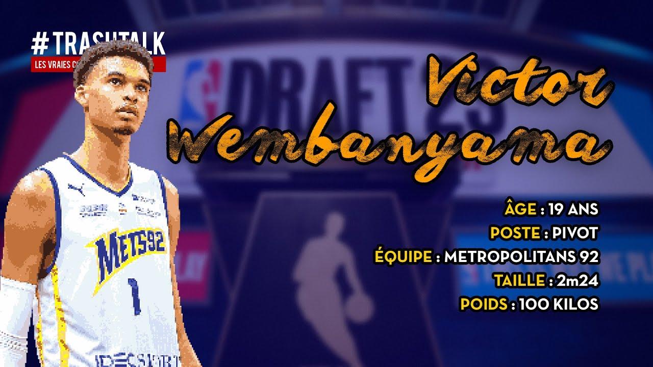 Apéro TrashTalk - Profil Draft Victor Wembanyama