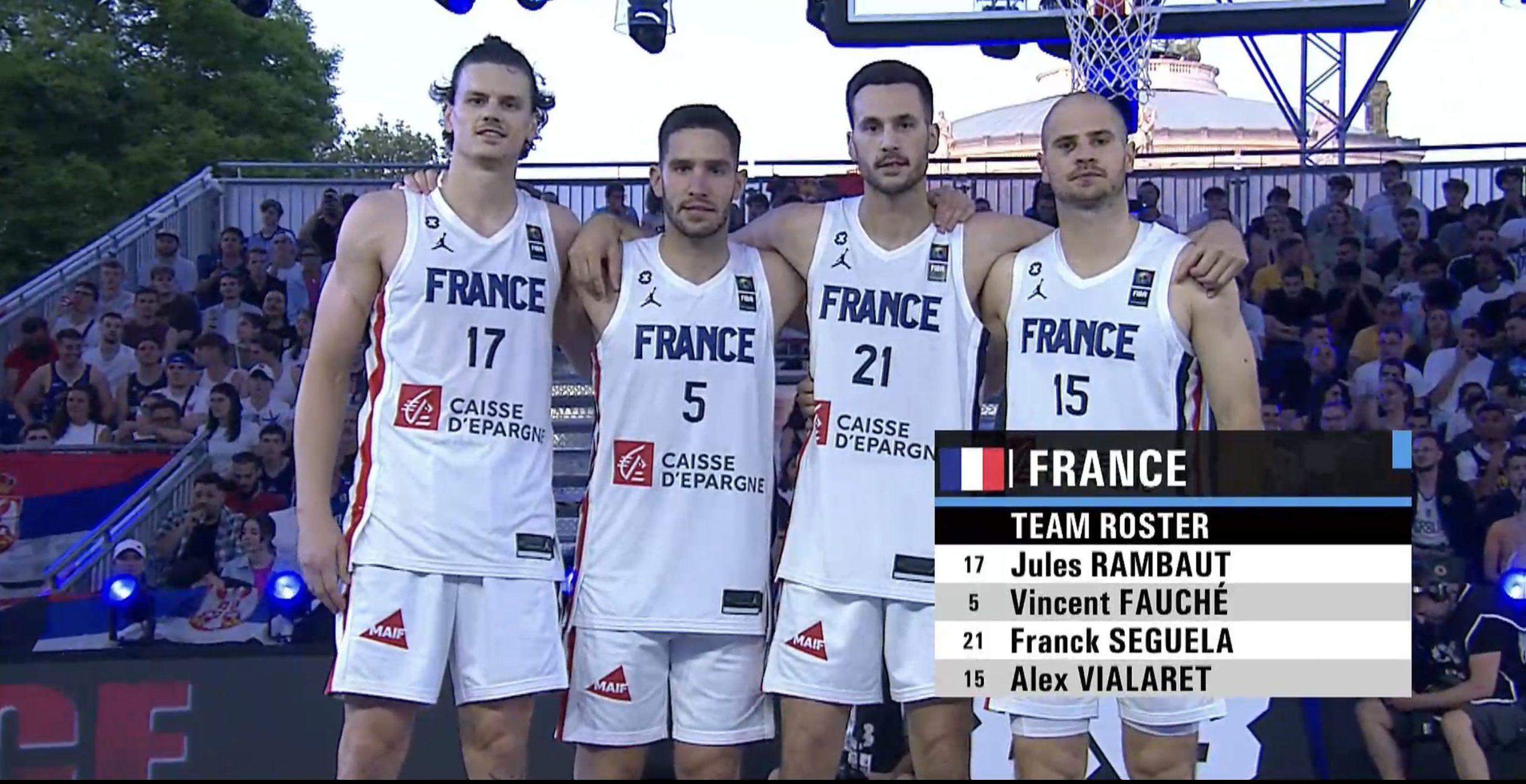 Equipe de France Coupe du Monde 3x3