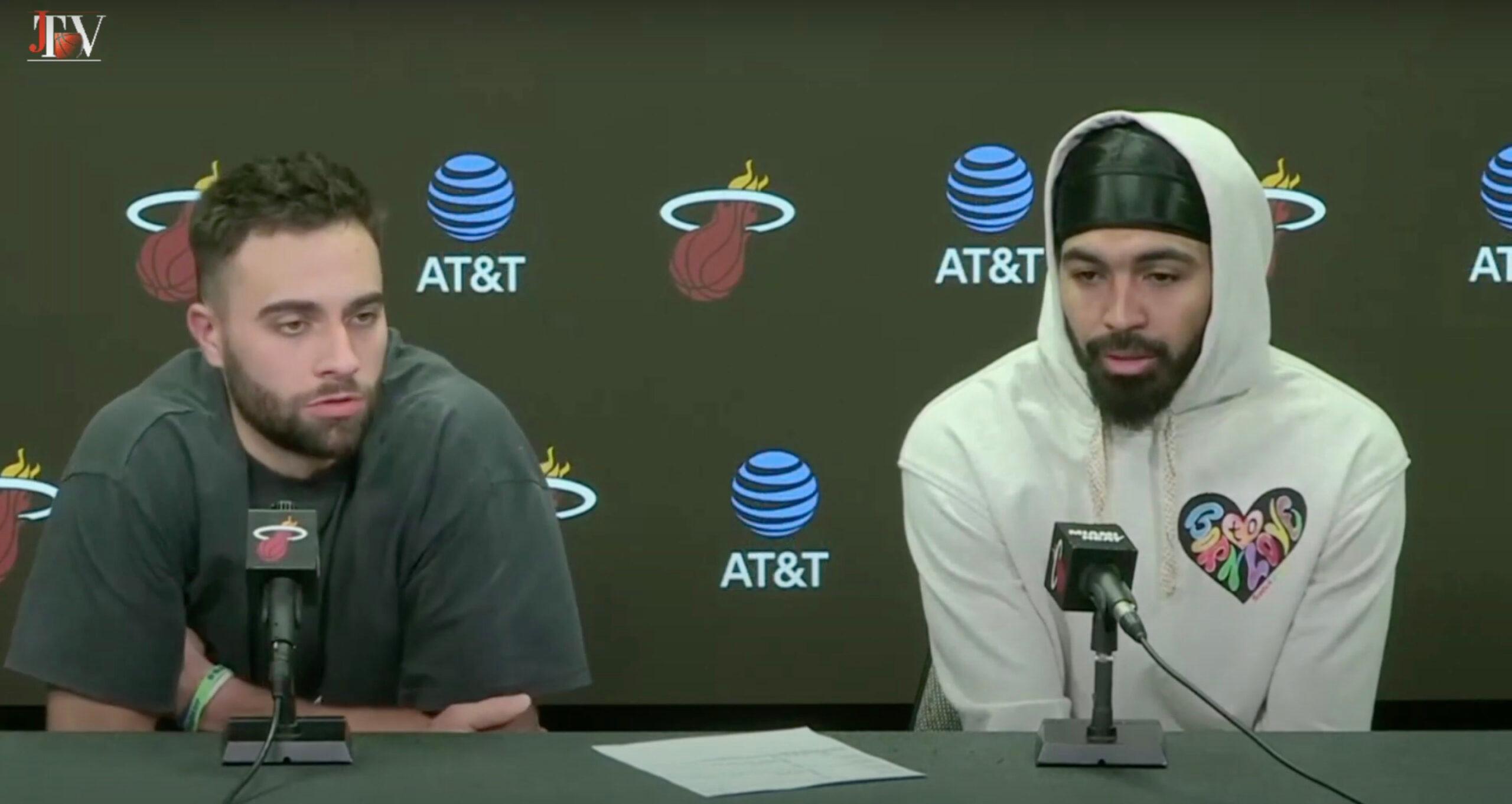 Max Strus et Gabe Vincent