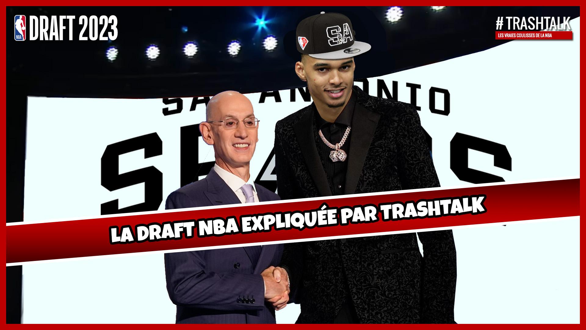 Couverture Draft Victor Wembanyama Spurs 20 juin 2023 V2 (draft nba)