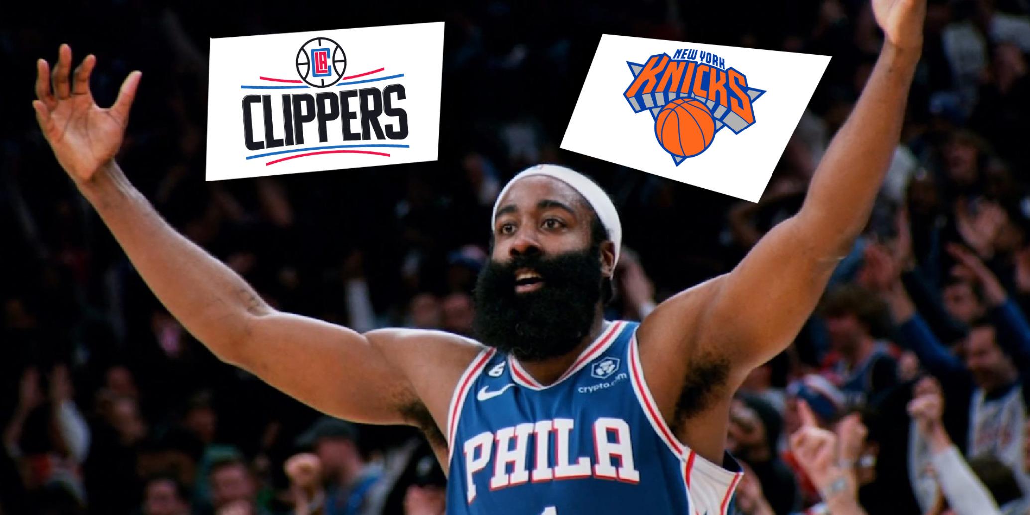 James Harden Clippers Knicks Free Agency 2023