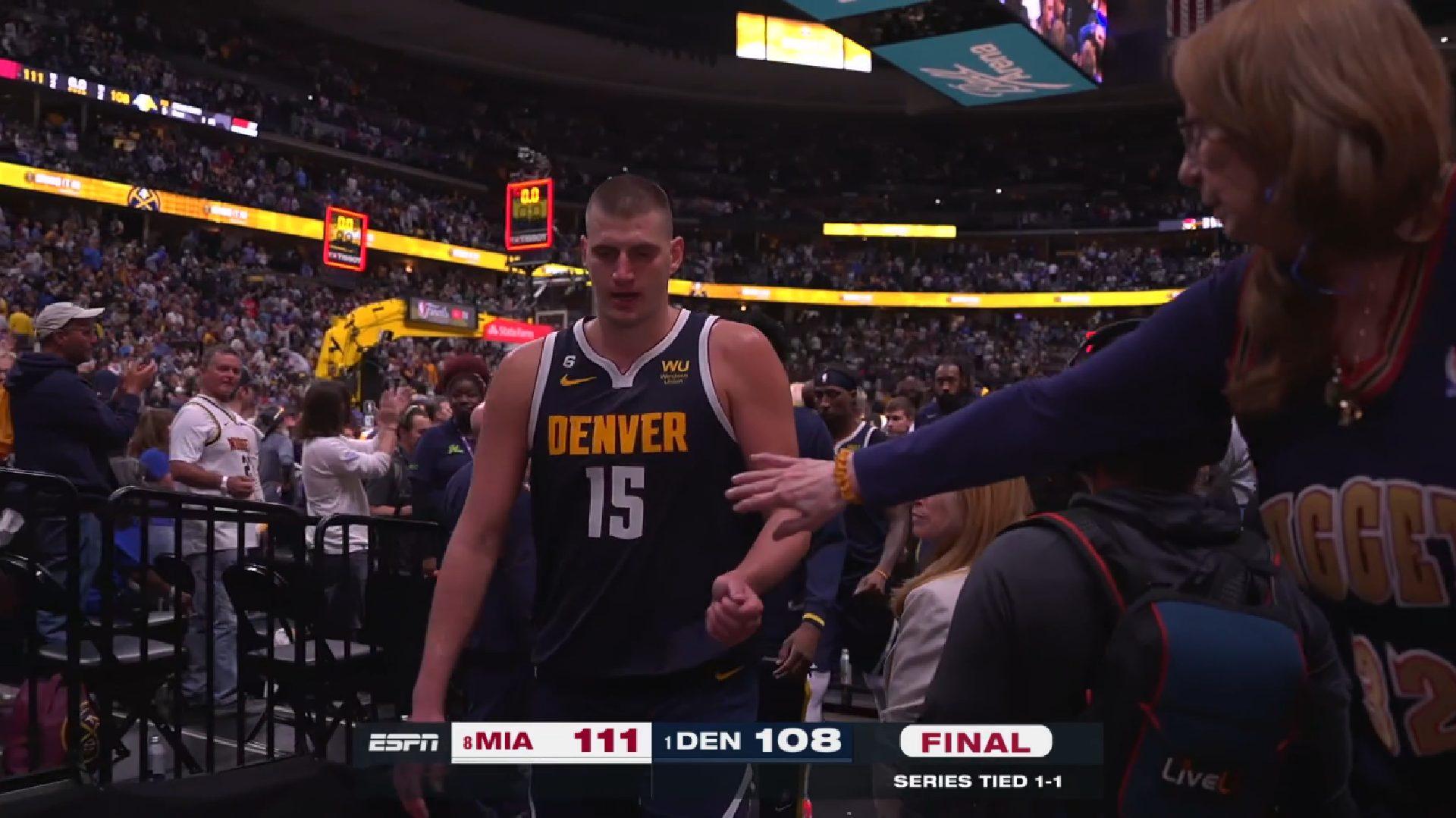 Résumé de la nuit Nikola Jokic Nuggets 5 juin 2023