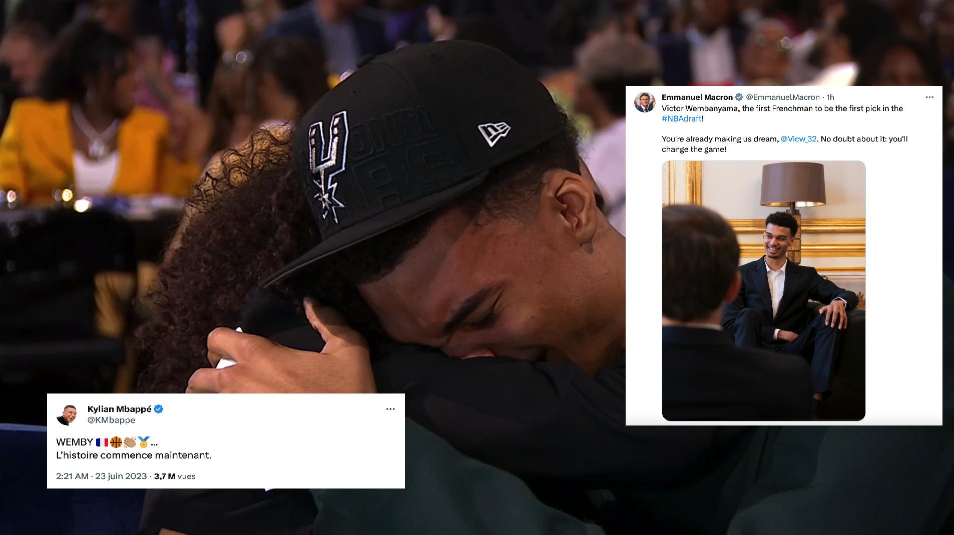 Wembanyama Draft NBA 2023 Twitter