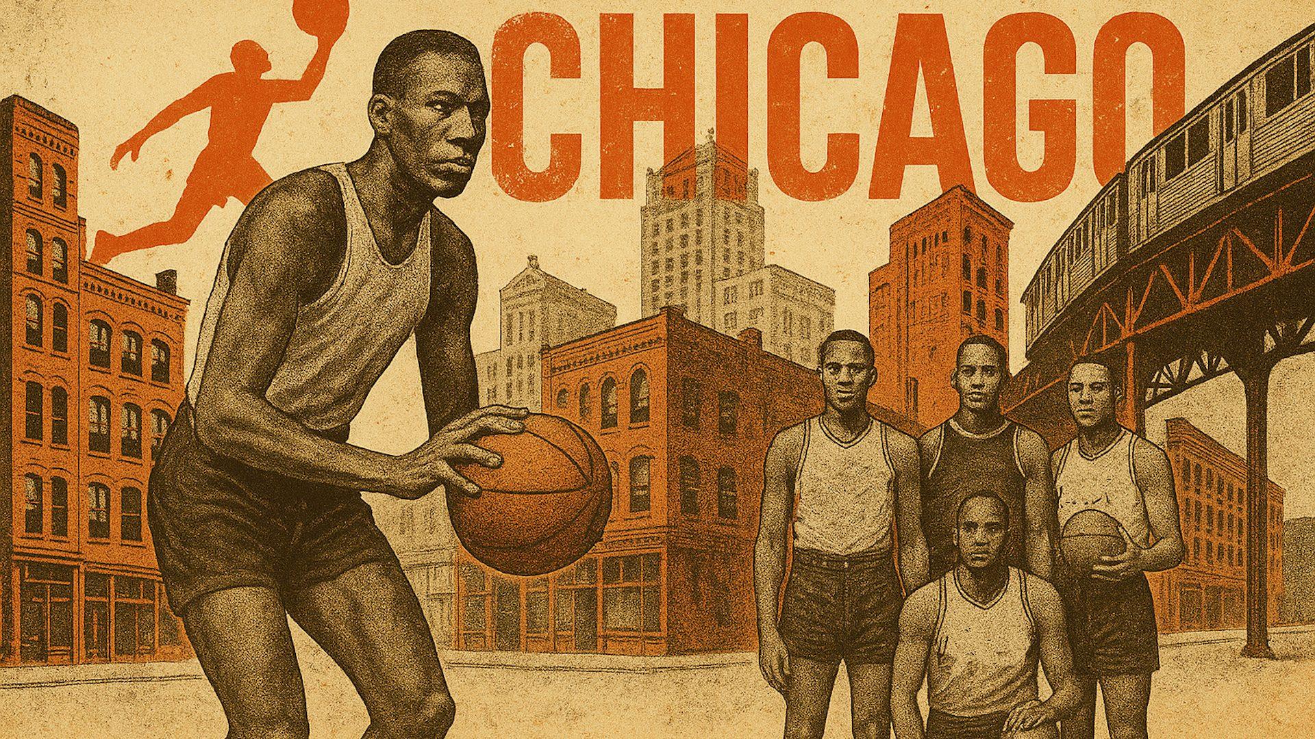 Histoire du basketball afro-américain à Chicago - Des Wabash Outlaws aux Harlem Globetrotters, l'histoire du basketball afro-américain à Chicago