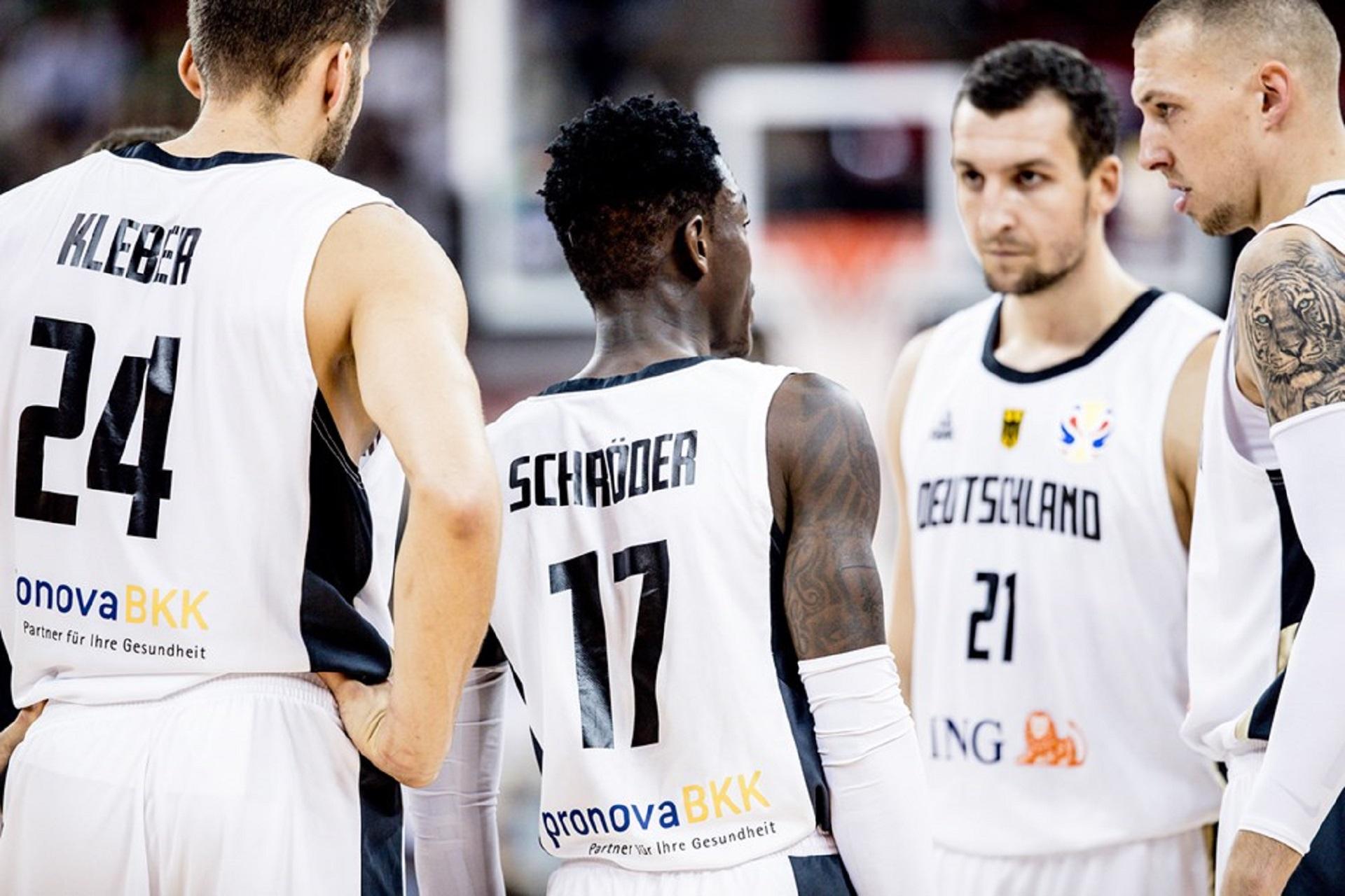 Maxi Kleber Dennis Schroder Allemagne 19 juillet 2023