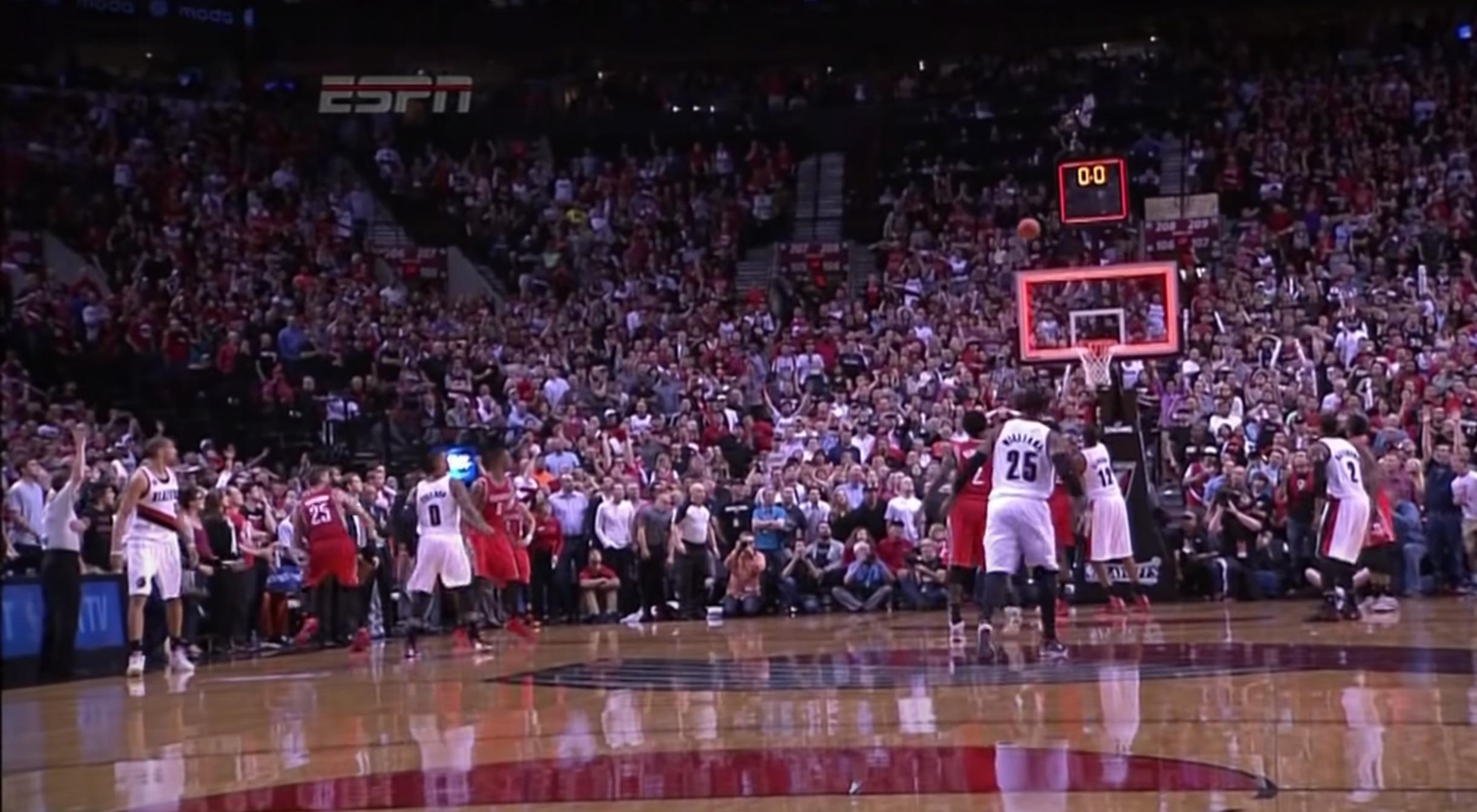 Damian Lillard Game Winner 2015