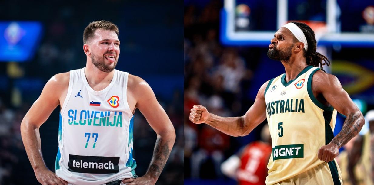 Luka Doncic Patty Mills 31 août 2023