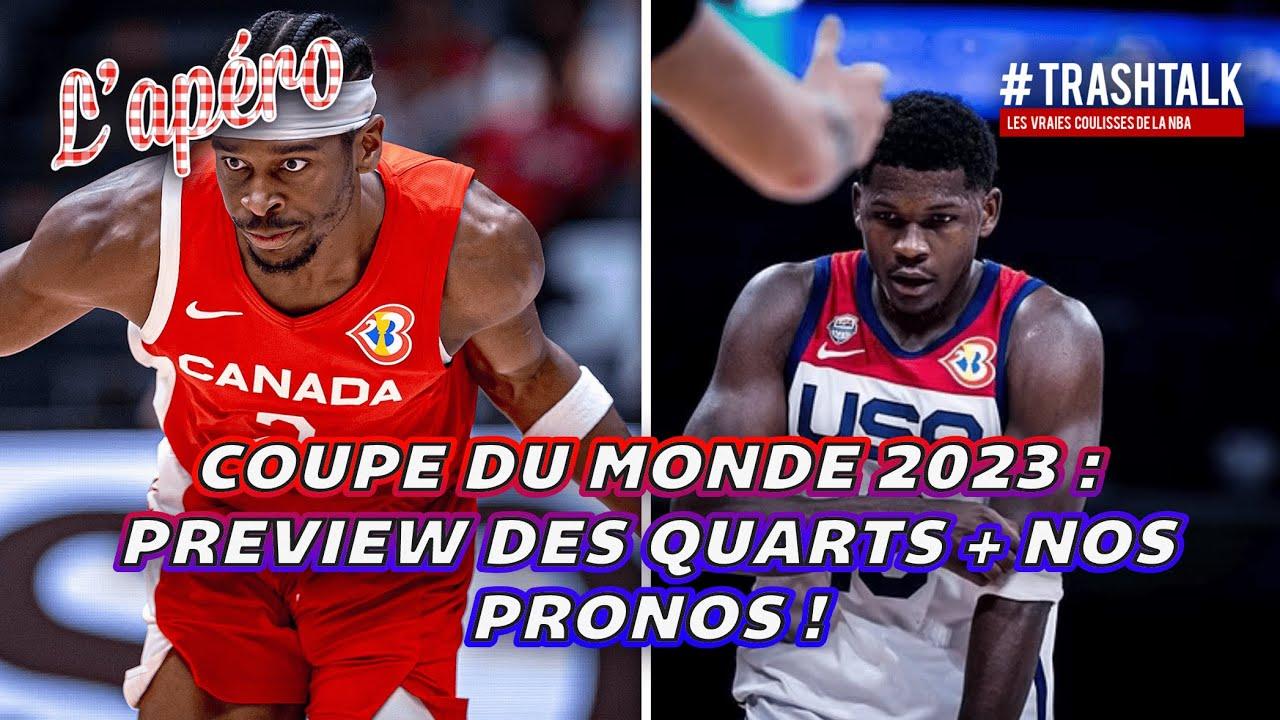 Apéro quarts de finale Coupe du Monde 4 septembre 2023