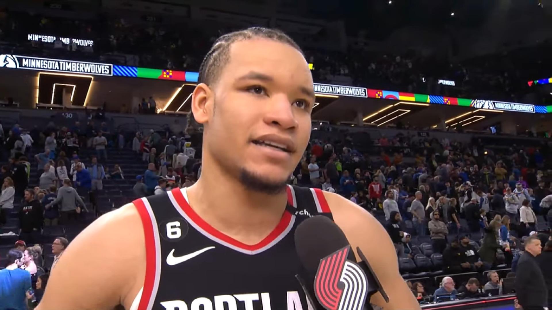 Kevin Knox Blazers 11 septembre 2023