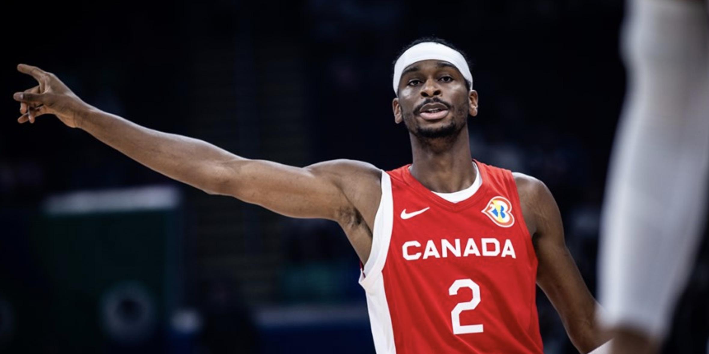 Shai Gilgeous-Alexander Coupe du Monde 2023