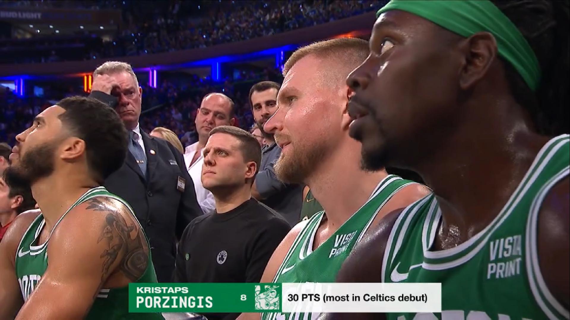 Kristaps Porzingis Boston Celtics 26 octobre 2023