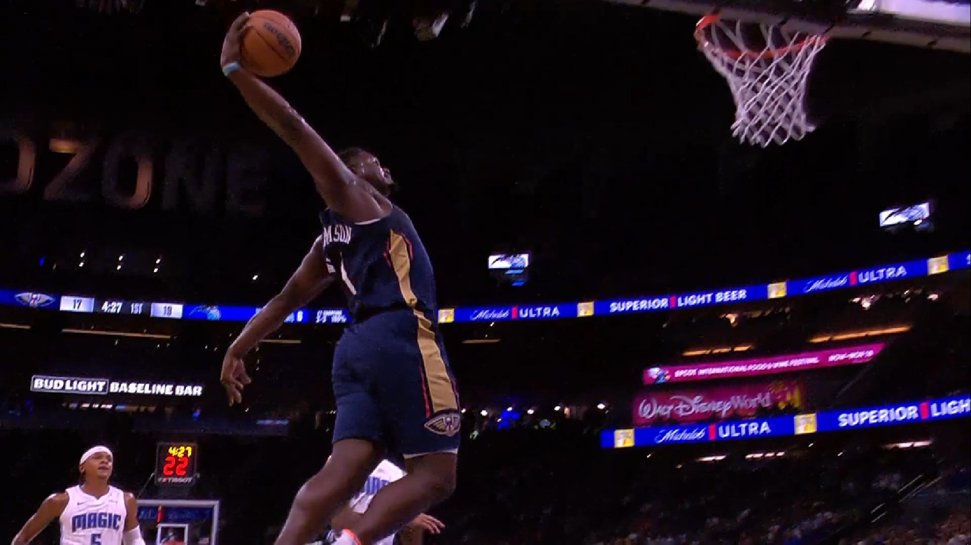 Zion Williamson New Orleans Pelicans 18 octobre 2023