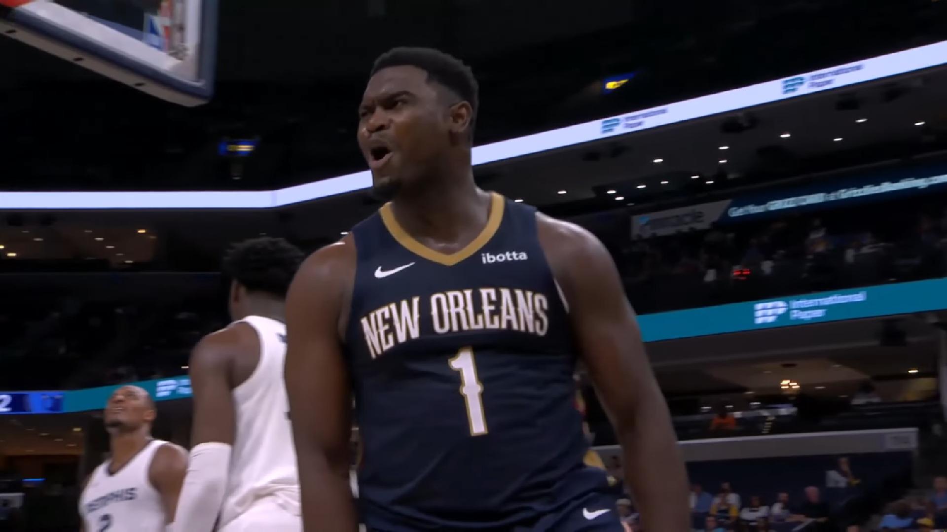 Zion Williamson New Orleans Pelicans 26 octobre 2023
