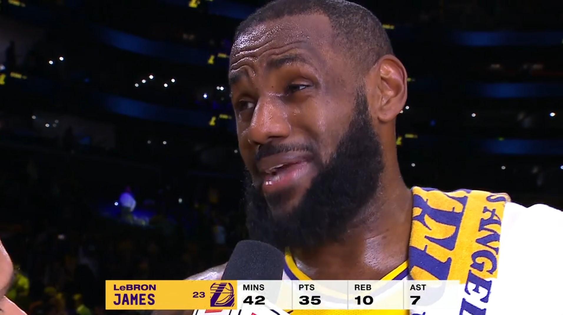 LeBron James 2 novembre 2023